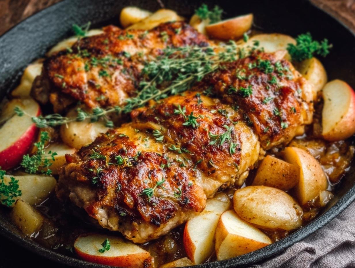 Incredible Apple Maple Chicken: 2 Secret Steps