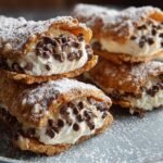 Cannoli Cookies Crispy Creamy