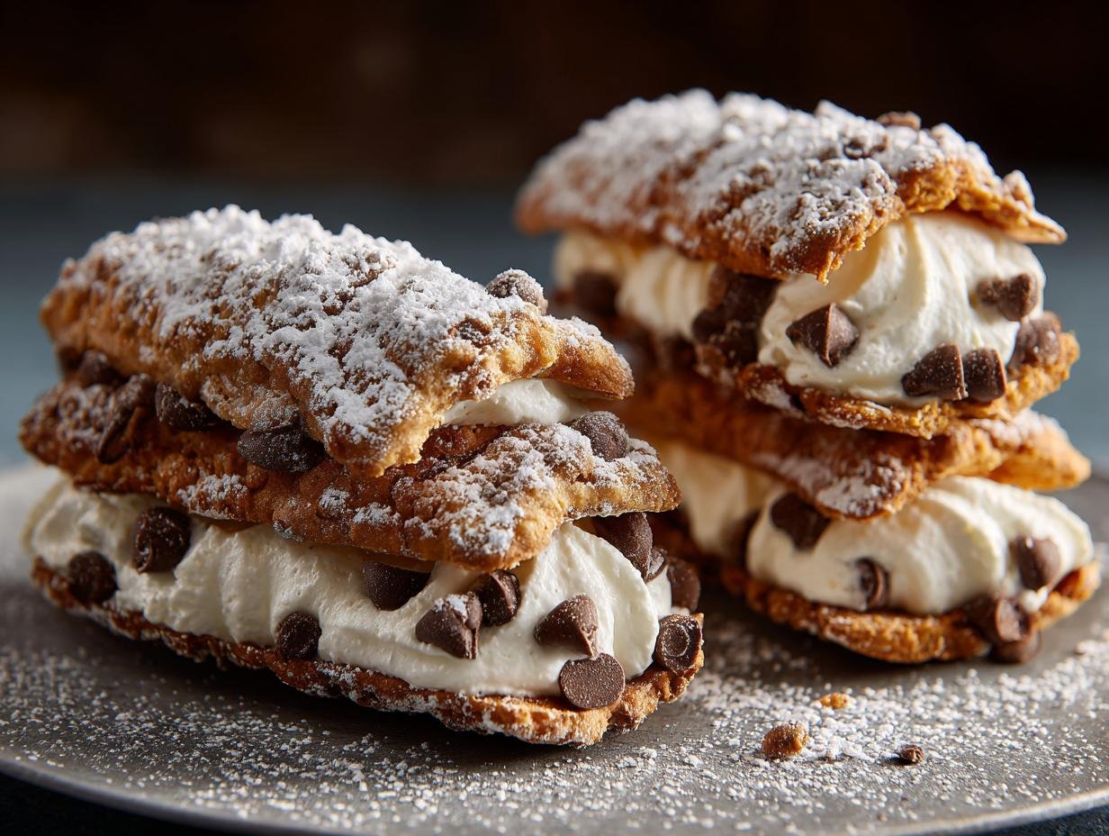 Cannoli Cookies: 12 Crispy Creamy Delights - Cannoli Cookies Crispy Creamy - additional detail