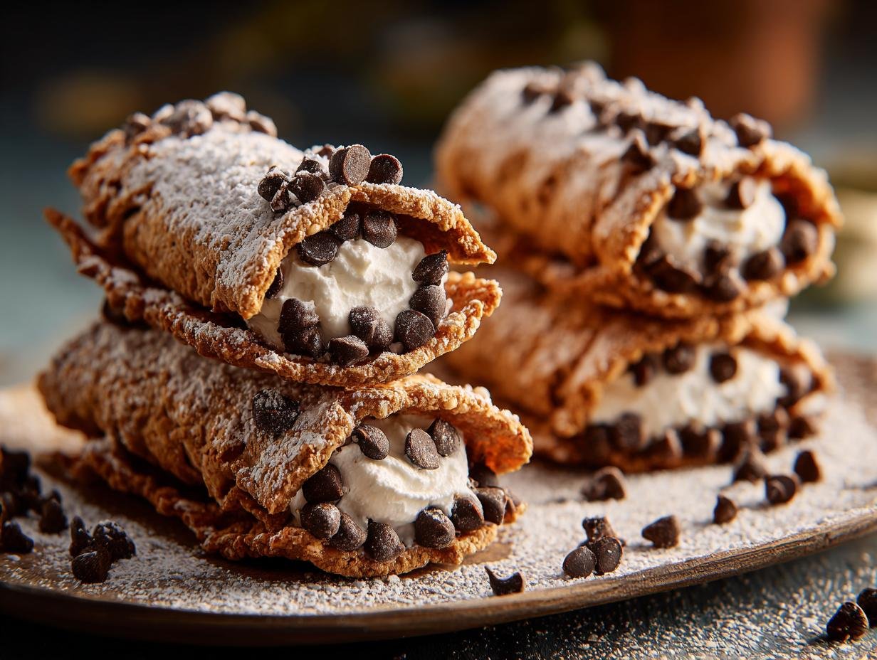 Cannoli Cookies: 12 Crispy Creamy Delights - Cannoli Cookies Crispy Creamy - additional detail