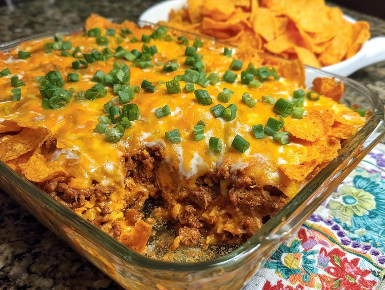 Cheesy Dorito Casserole: Amazing 30-Minute Meal - Cheesy Dorito Casserole - main visual representation