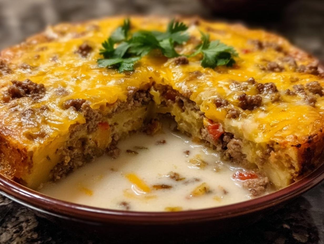 Cheesy Ground Beef Potatoes: Amazing 1-Pot Meal - Cheesy Ground Beef Potatoes - additional detail