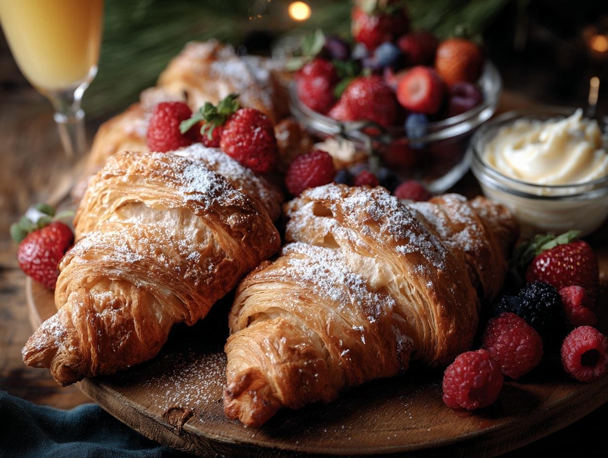 Easy Christmas Morning Breakfast Croissants, 1 Recipe - Christmas Morning Breakfast Croissants - main visual representation
