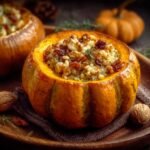 Cozy Stuffed Pumpkin Step