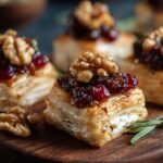 Cranberry Brie Bites