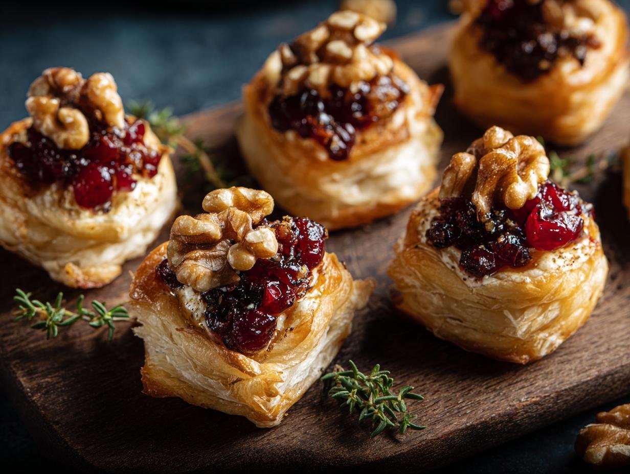 Cranberry Brie Bites: 1 Festive Recipe - Cranberry Brie Bites - additional detail
