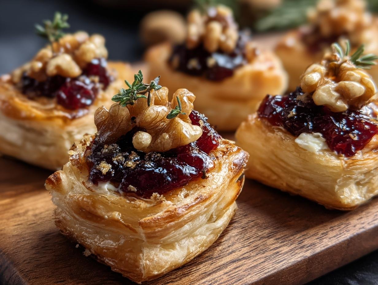 Cranberry Brie Bites: 1 Festive Recipe - Cranberry Brie Bites - additional detail