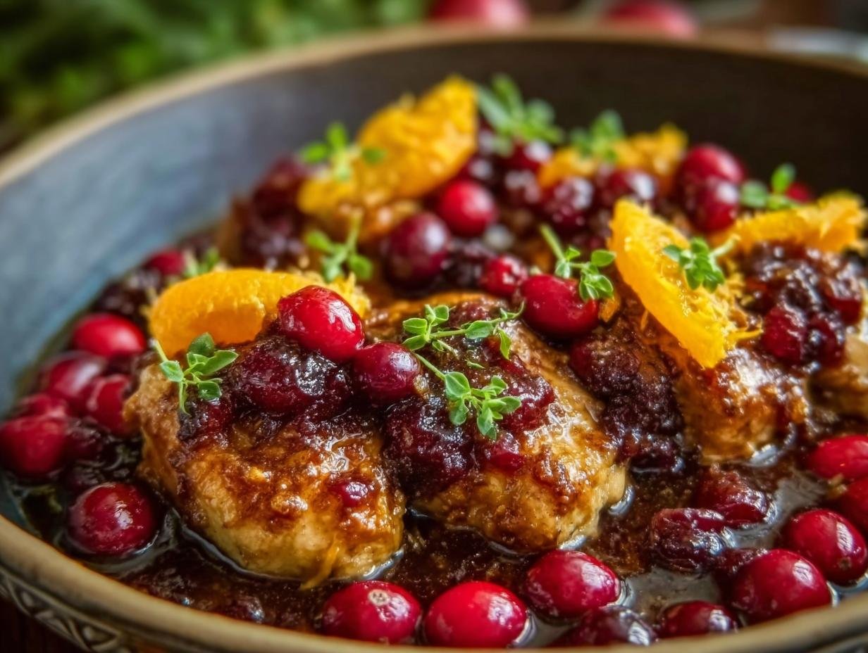 Cranberry Orange Chicken: 1 Sweet & Tart Flavor - Cranberry Orange Chicken - additional detail
