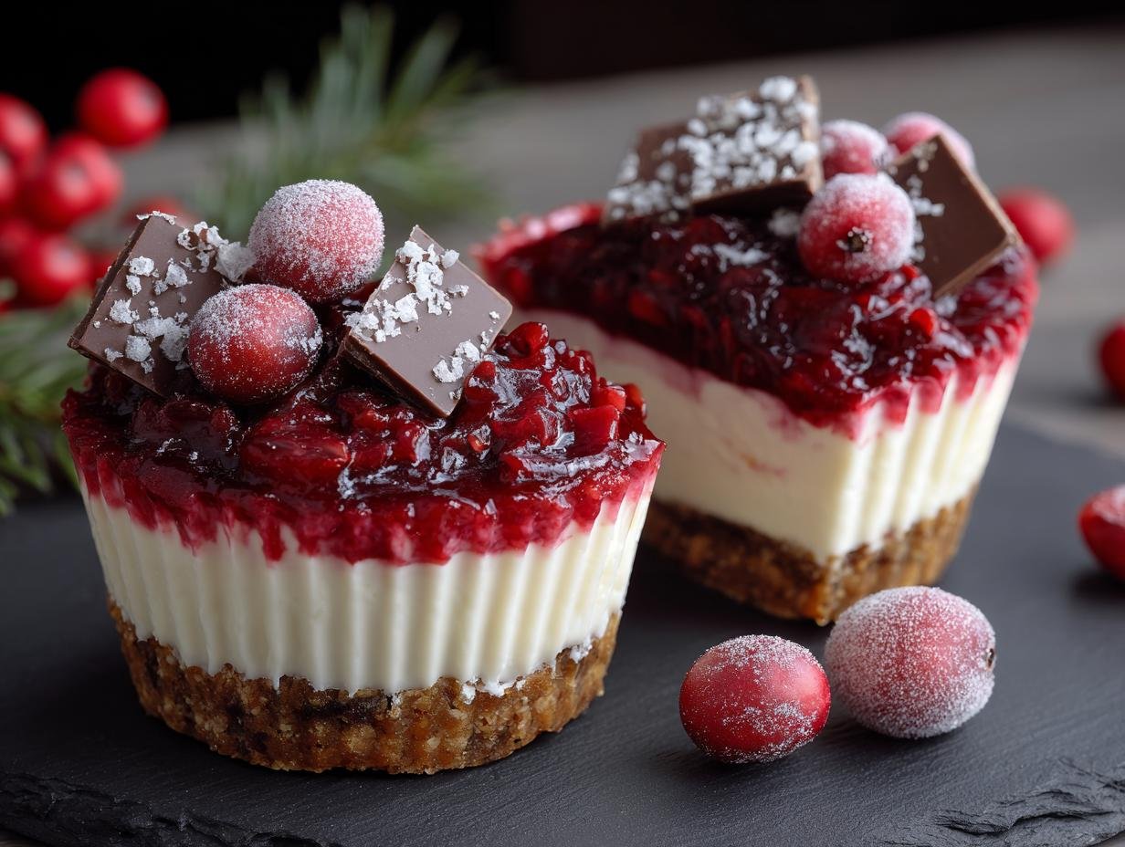 Divine Cranberry White Chocolate Mousse 101 - Cranberry White Chocolate Mousse - additional detail