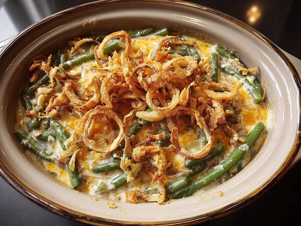 Crockpot Green Bean Casserole: 1 Amazing Side dish - Crockpot Green Bean Casserole - additional detail