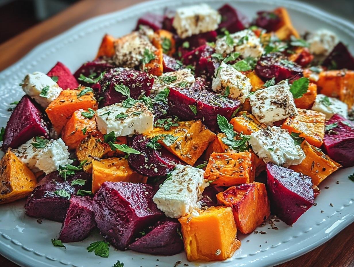 Delightful Roasted Beet Sweet Potato Dish - Delightful Roasted Beet Sweet - main visual representation