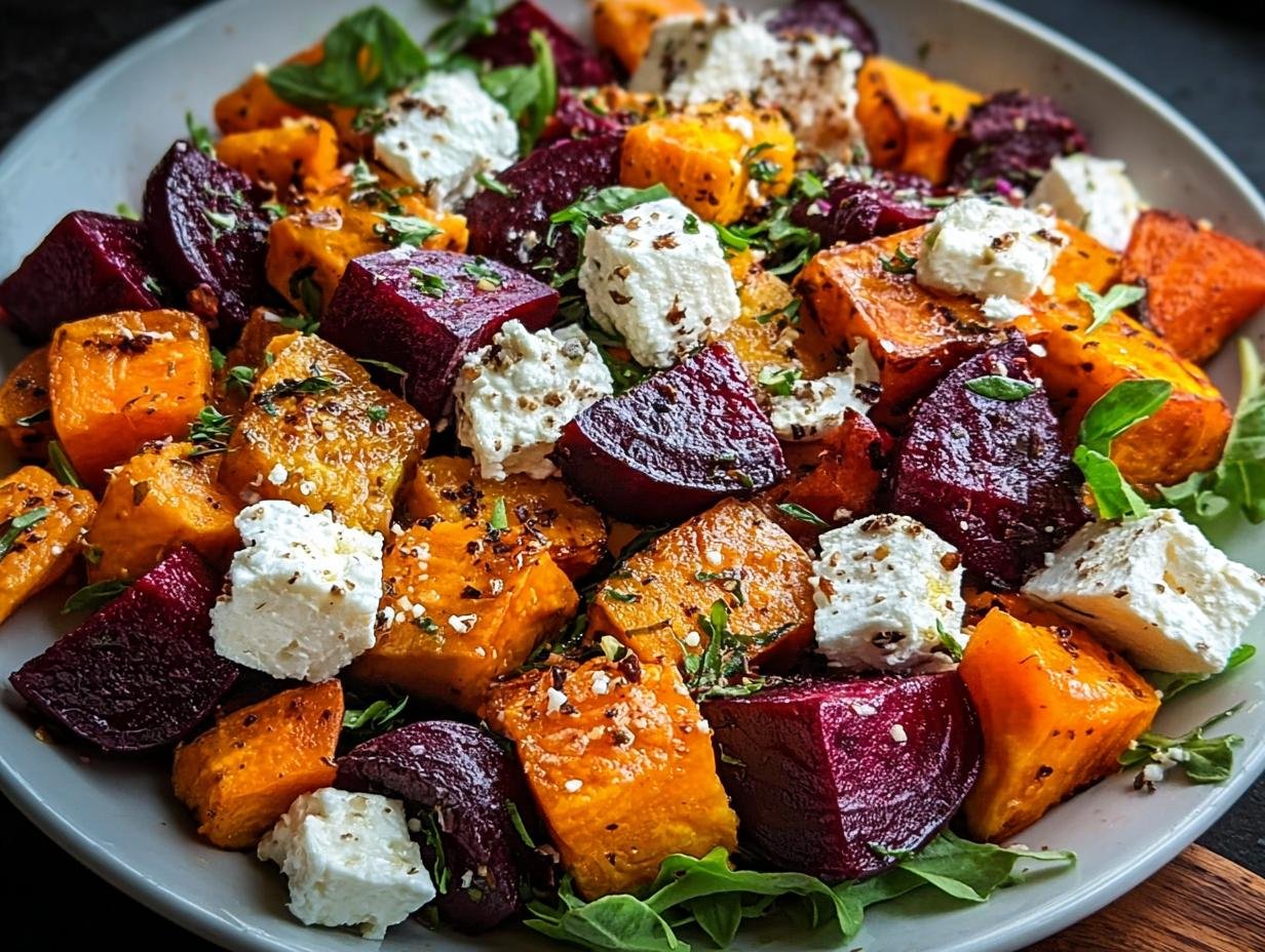 Delightful Roasted Beet Sweet Potato Dish