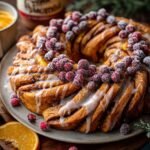 Gingerbread Cinnamon Roll Wreath