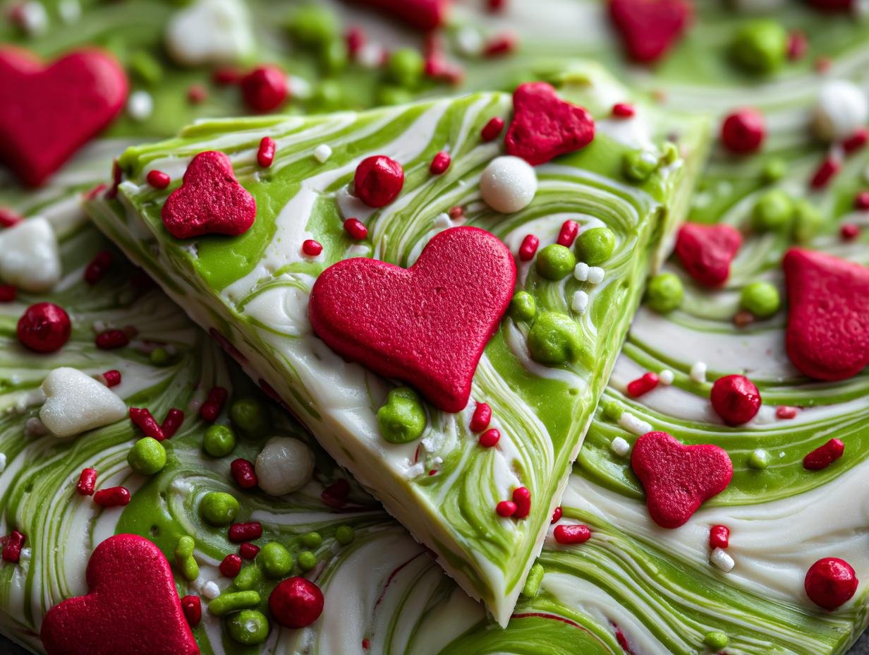 Grinch Bark Sweet Holiday: Amazing 10 Minute Recipe