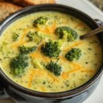 High Protein Broccoli Cheddar