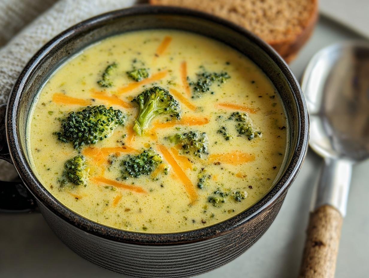 High Protein Broccoli Cheddar: Delicious & Hearty - High Protein Broccoli Cheddar - additional detail