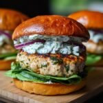 Irresistible Greek Chicken Burgers
