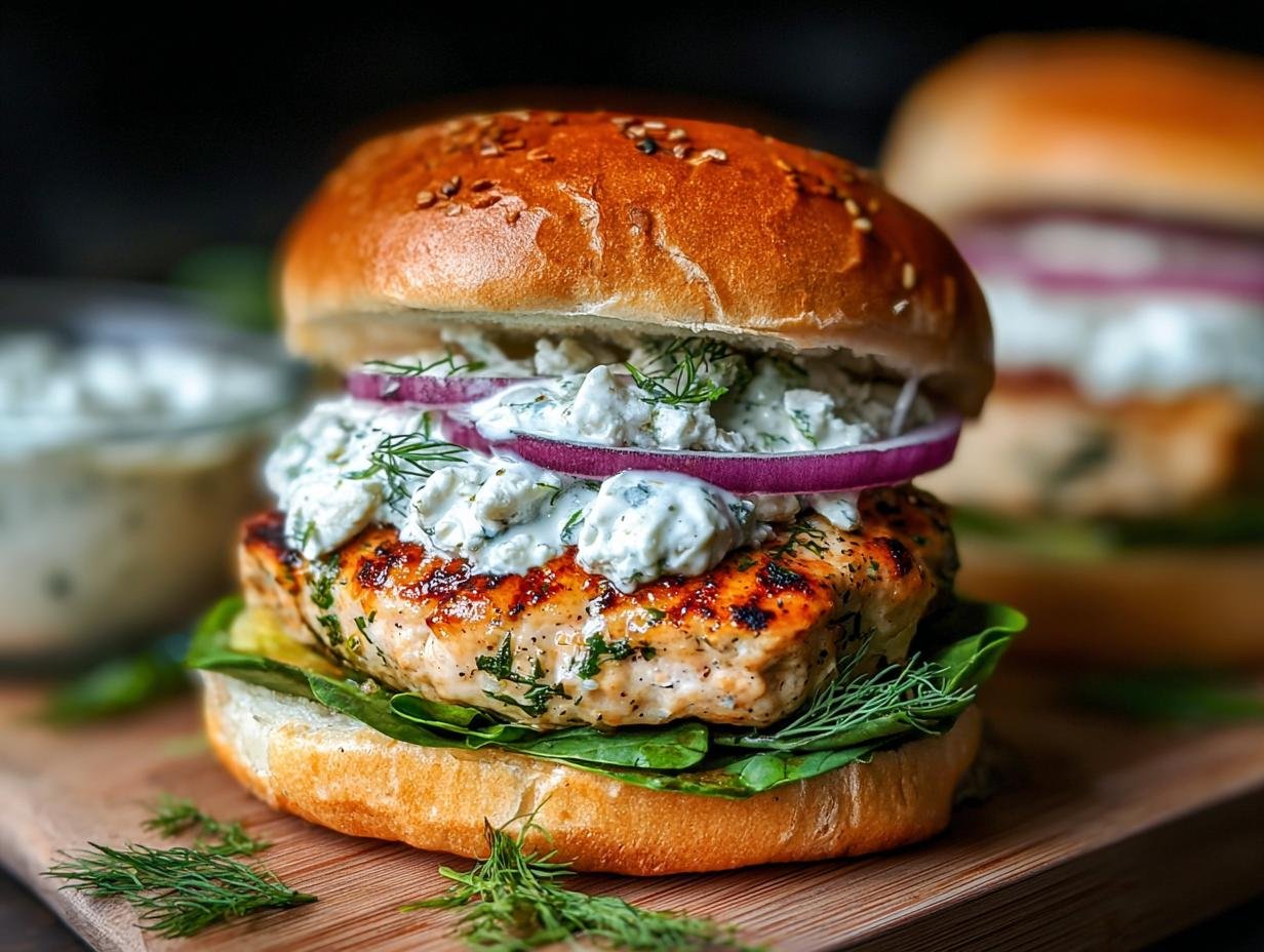 Irresistible Greek Chicken Burgers: 4 Juicy Bites - Irresistible Greek Chicken Burgers - additional detail