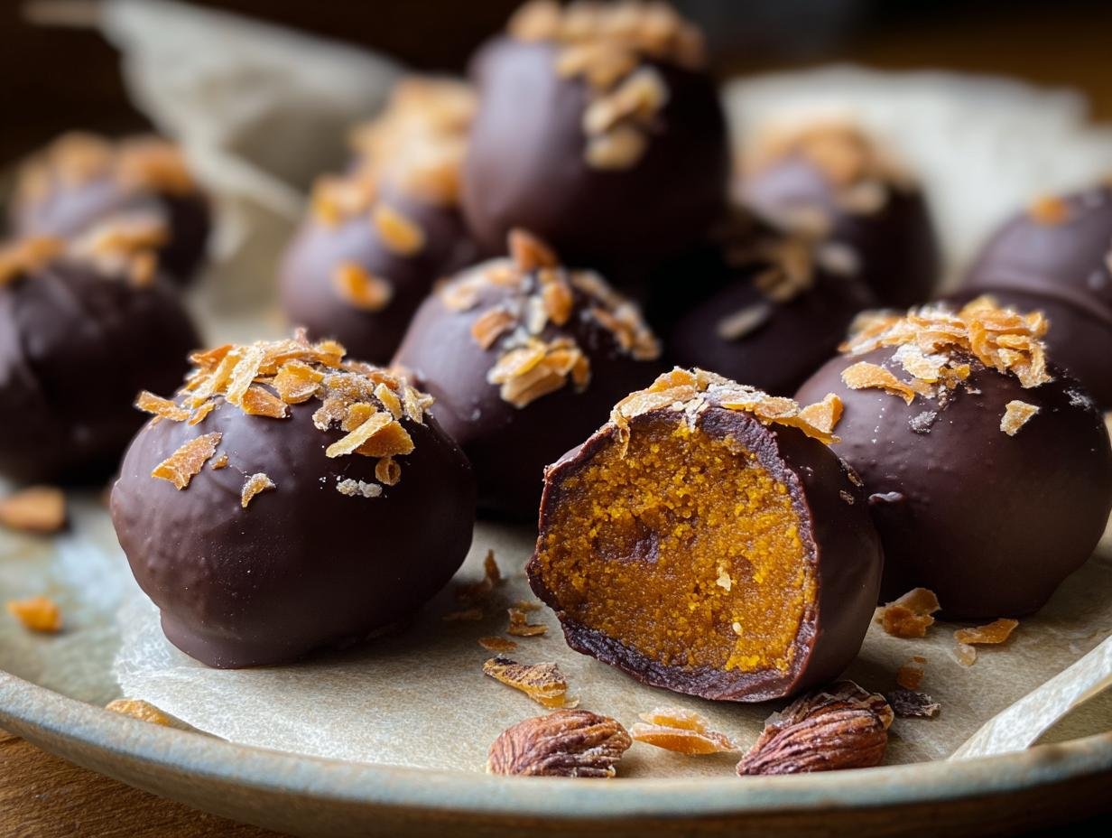 Irresistible Healthy Pumpkin Truffles: Craveable Fall Treat - Irresistible Healthy Pumpkin Truffles - additional detail