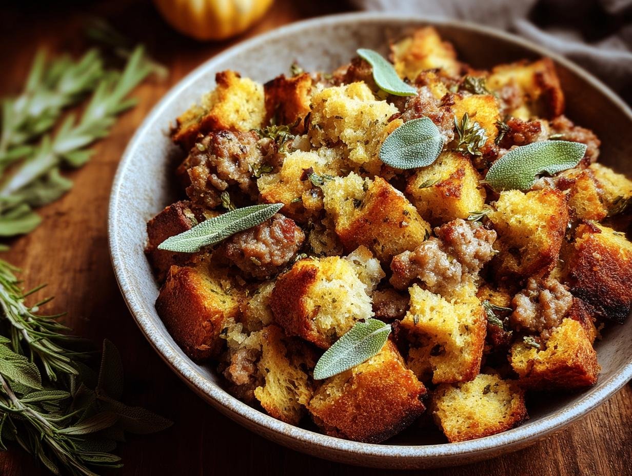 Keto Sausage Sage Stuffing: 1 Amazing Recipe