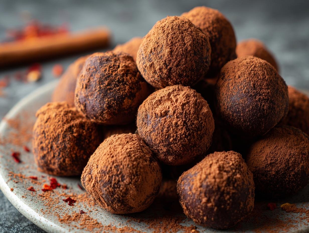 Amazing Mayan Chocolate Truffles: 1-Hour Recipe