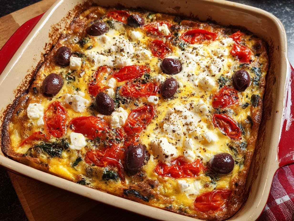 Mediterranean Veggie Breakfast Bake: 8 Amazing Bites