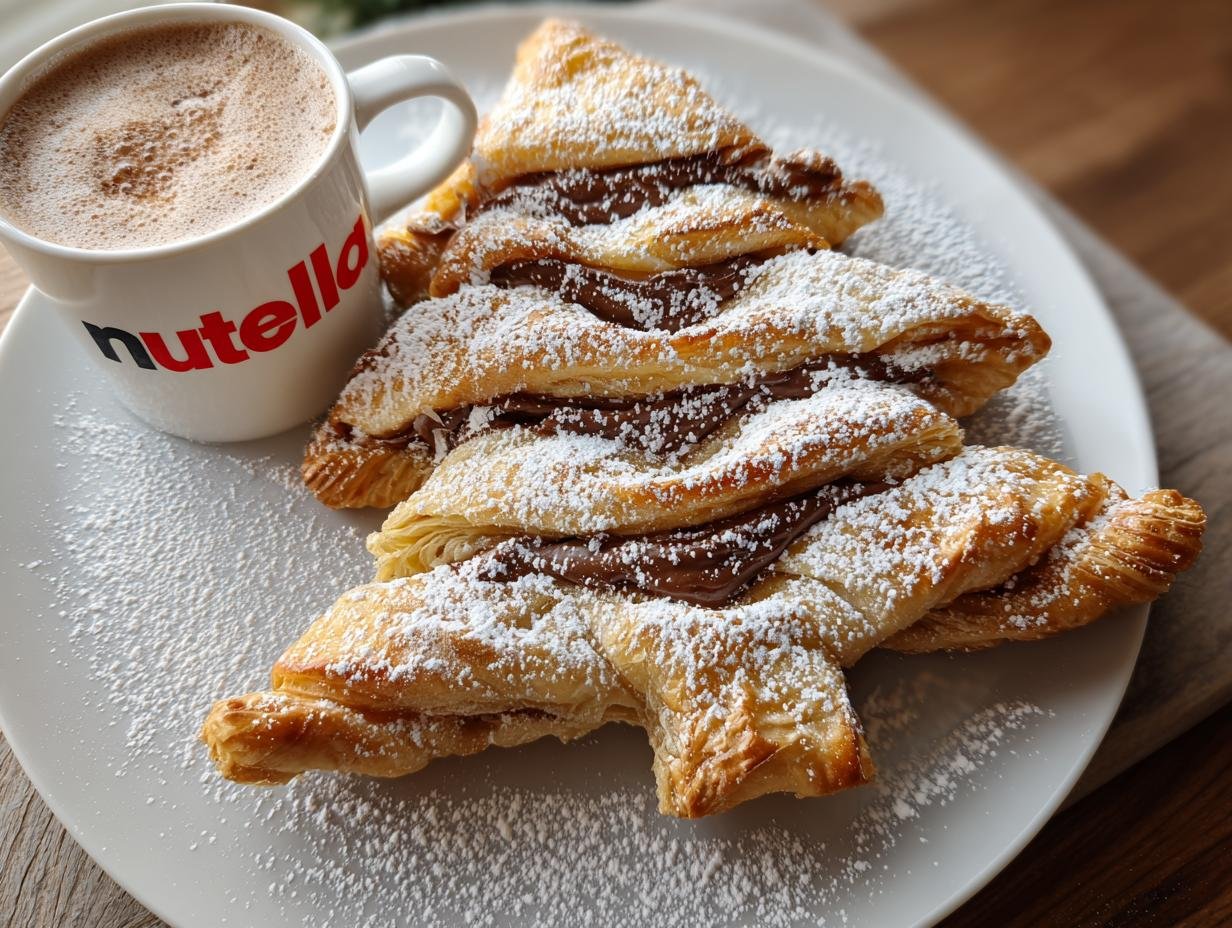 Nutella Christmas Tree: Festive Fakeout Magic - Nutella Christmas Tree - additional detail
