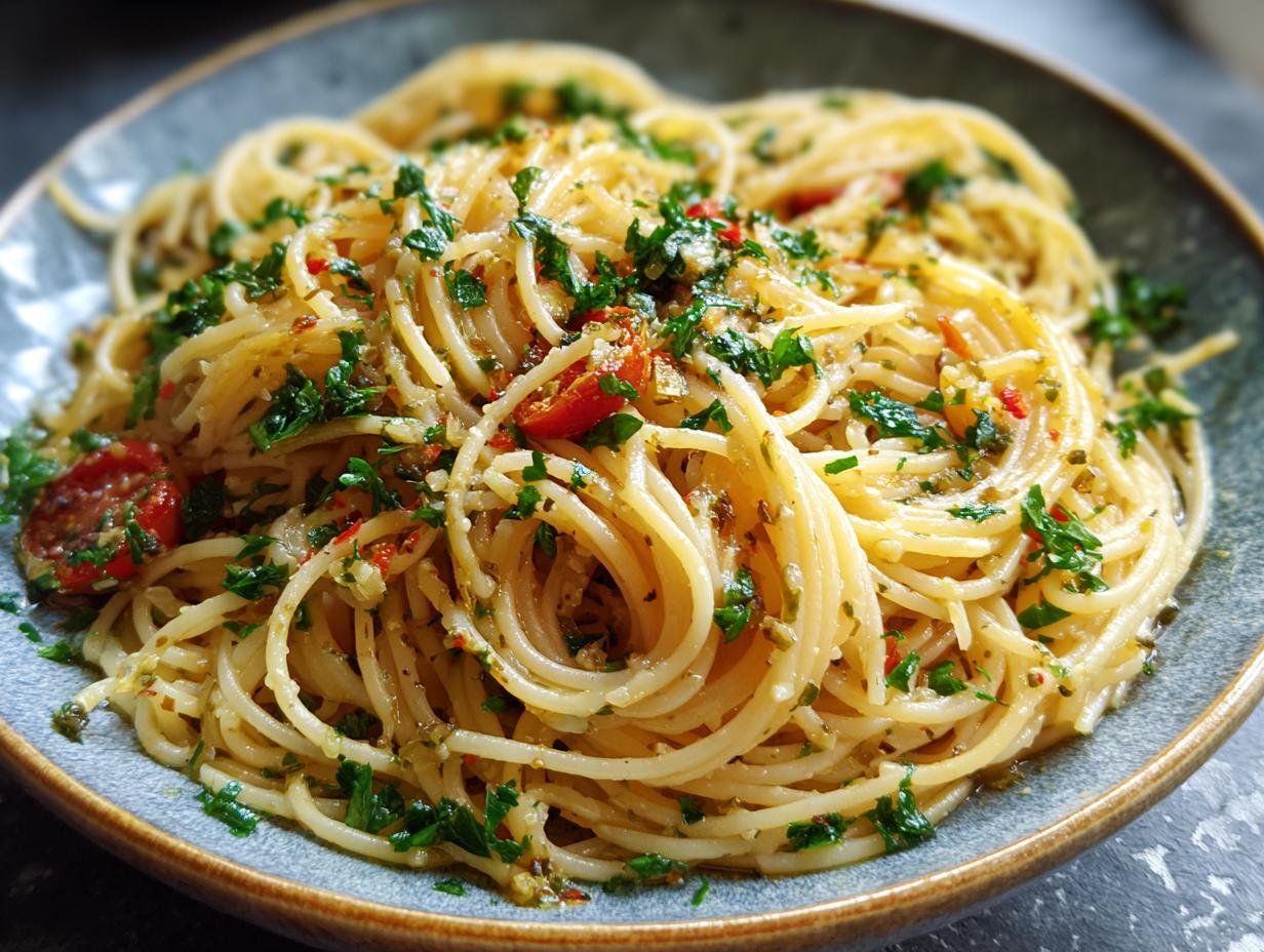 Pasta Garlic Olive Oil: 15 Min Magic Meal