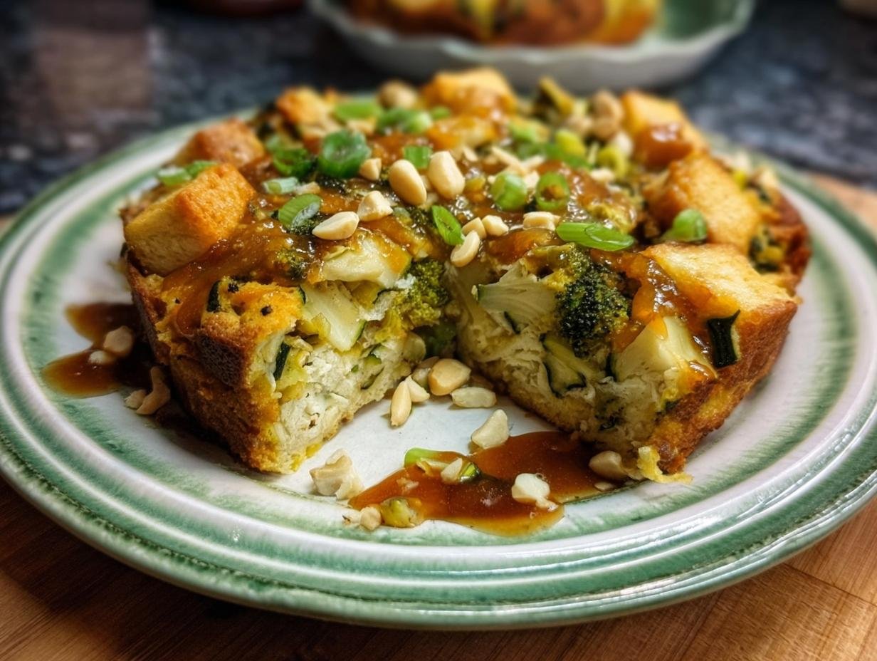 Savory Zucchini Bread Pudding: 4 Amazing Twists - Savory Zucchini Bread Pudding - additional detail