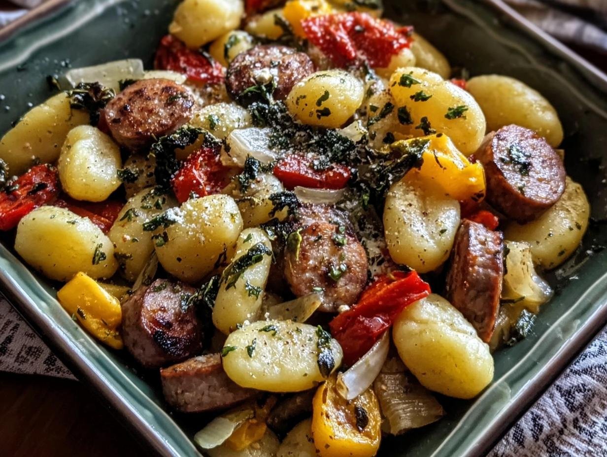 Sheet Pan Gnocchi Dinner: Amazing 1 Pan Meal