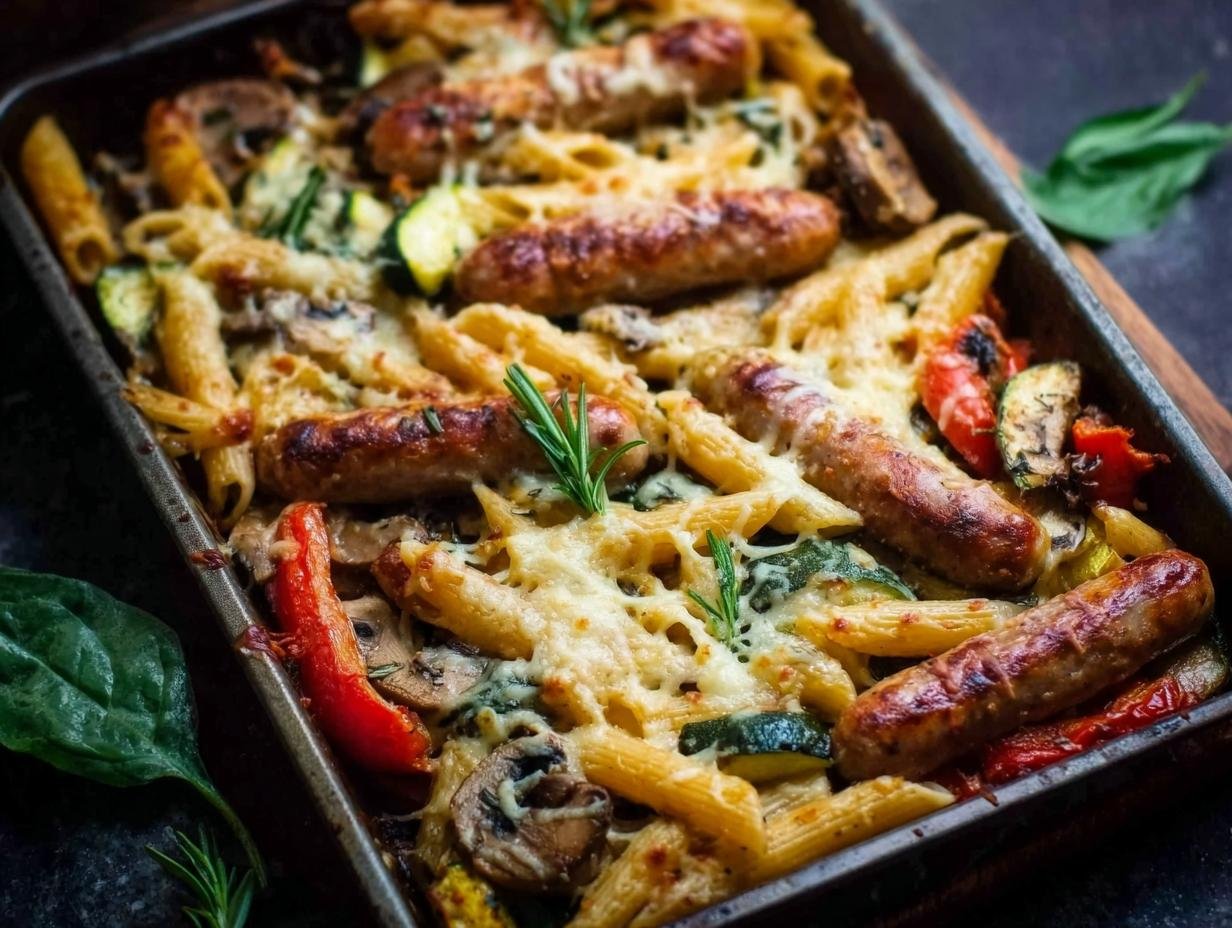 Sheet Pan Sausage Veggies: 1 Pan Wonder - Sheet Pan Sausage Veggies - additional detail