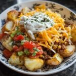 Southwestern Cheesy Potato Bowl