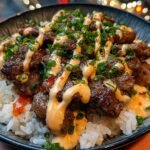 Spicy Beef Rice Bowls