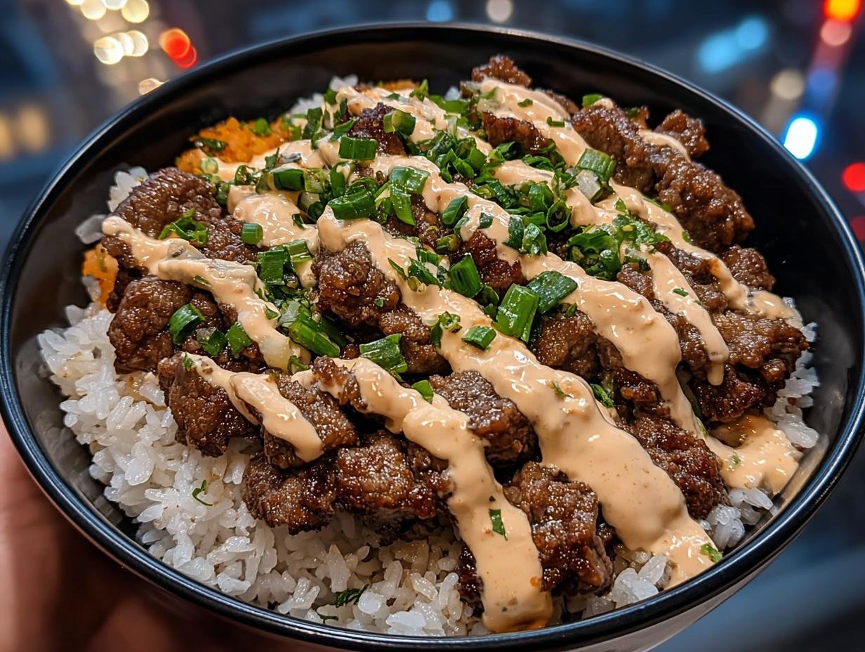 Spicy Beef Rice Bowls: Quick & Delicious Weeknight Meal - Spicy Beef Rice Bowls - additional detail