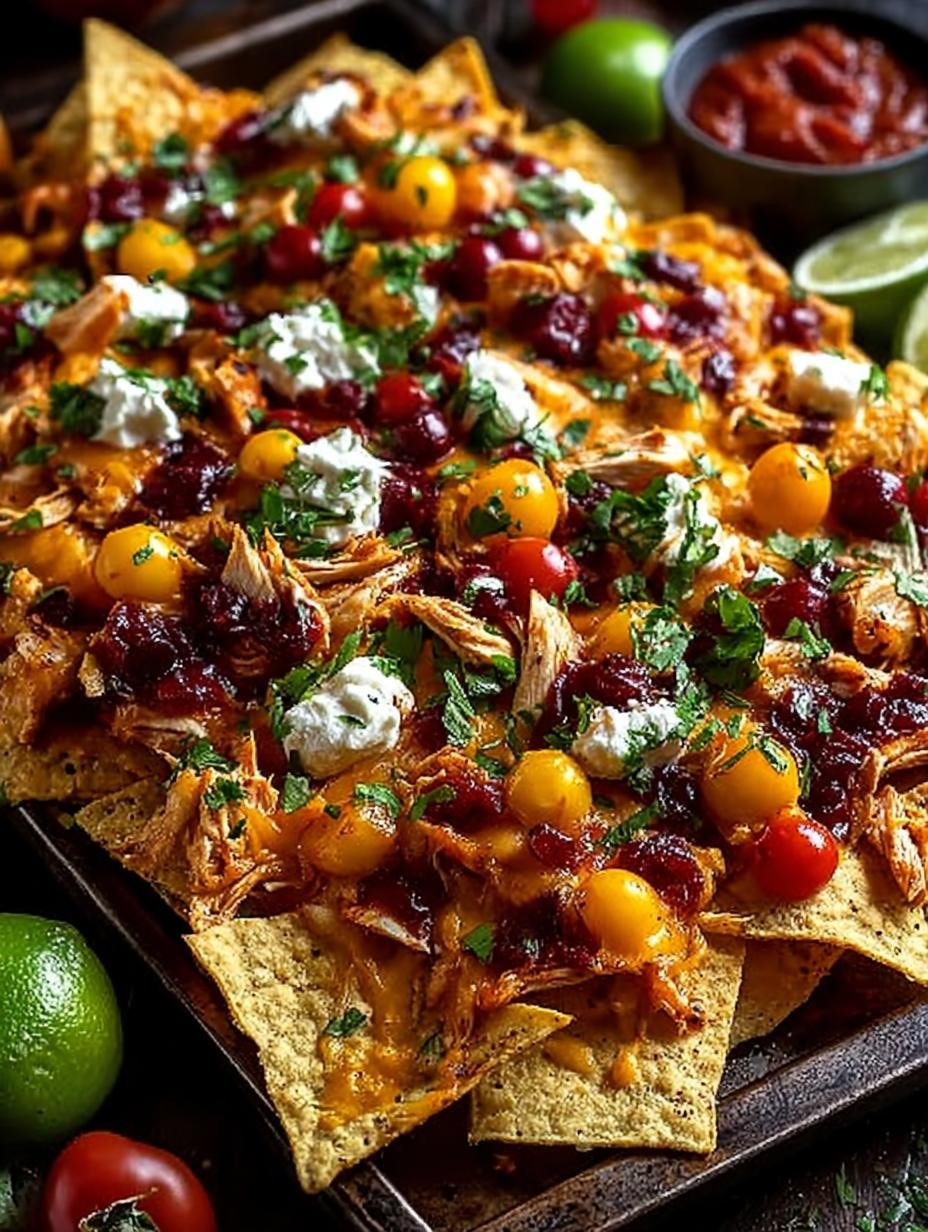 Delicious Autumn Harvest Chicken Nachos Recipe to Savor - Autumn Harvest Chicken Nachos - main visual representation