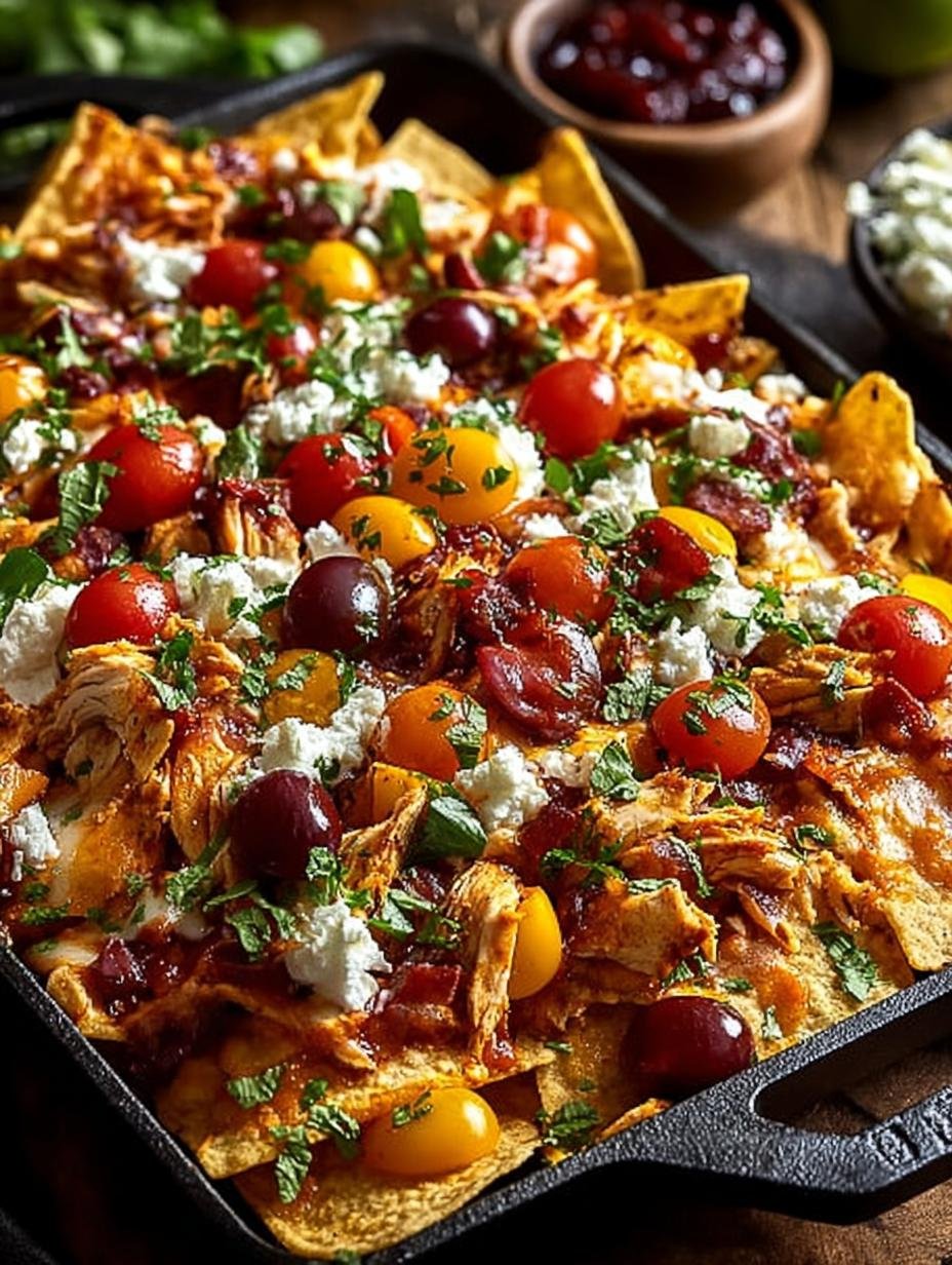 Delicious Autumn Harvest Chicken Nachos Recipe to Savor