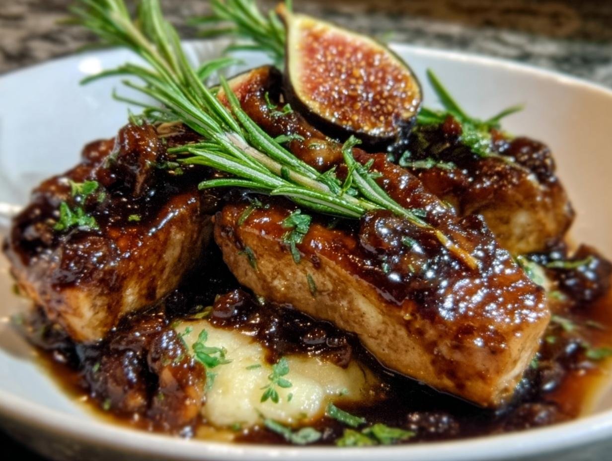 Balsamic Fig Glazed Chicken: Simply Delicious 400F Roast - Balsamic Fig Glazed Chicken - main visual representation