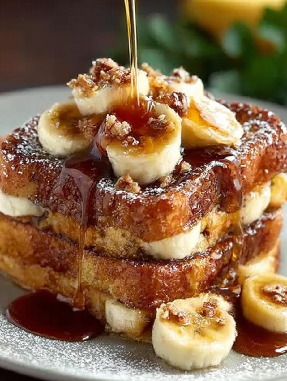 Bananas Foster French Toast