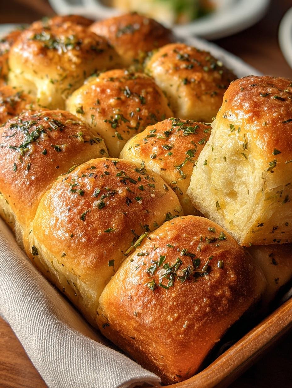 Buttery Herb Parker House