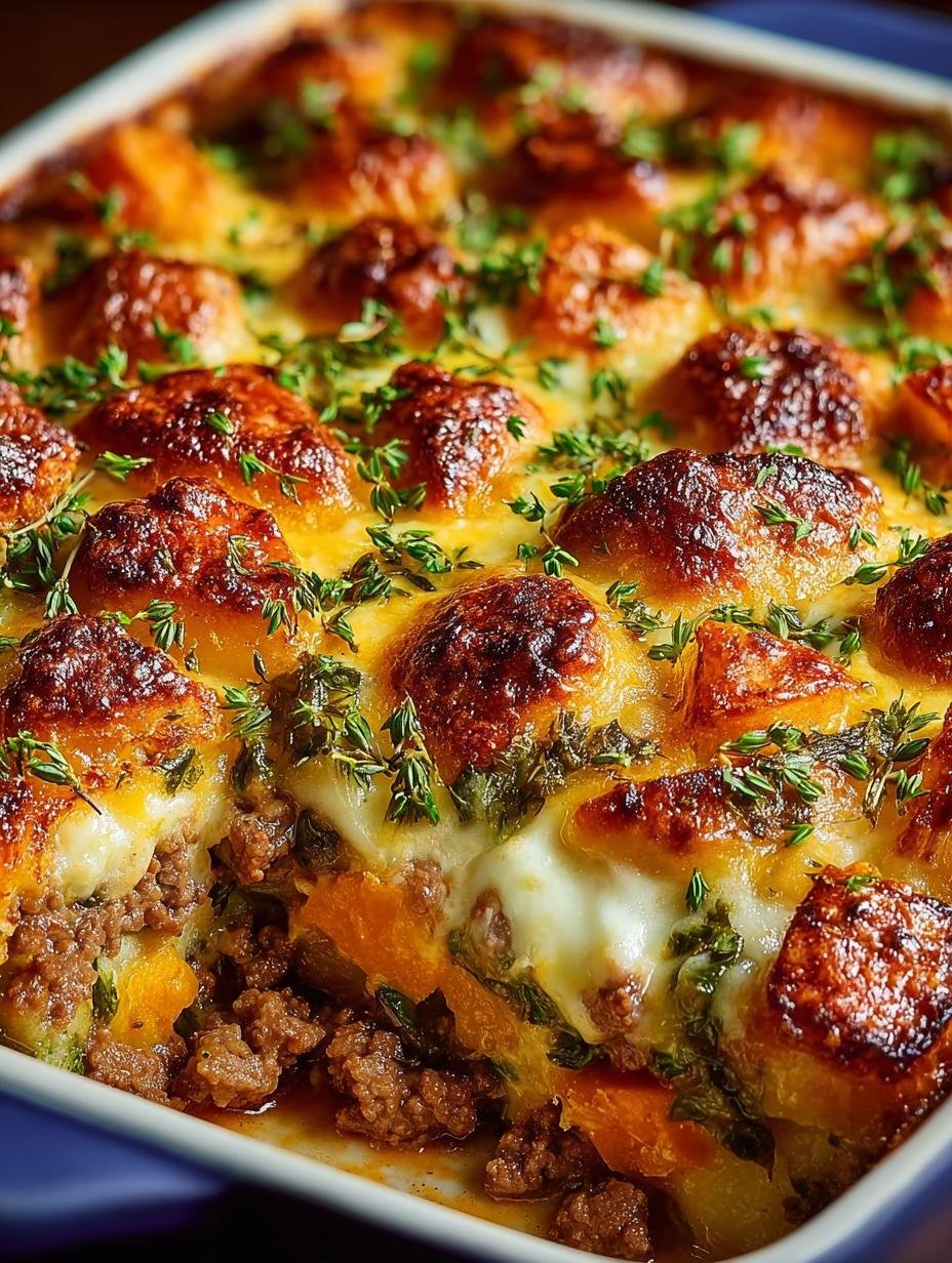 Delicious Cheesy Beef Angel Casserole Recipe to Try - Cheesy Beef Angel Casserole - additional detail