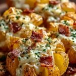 Cheesy Ranch Potatoes Smoked