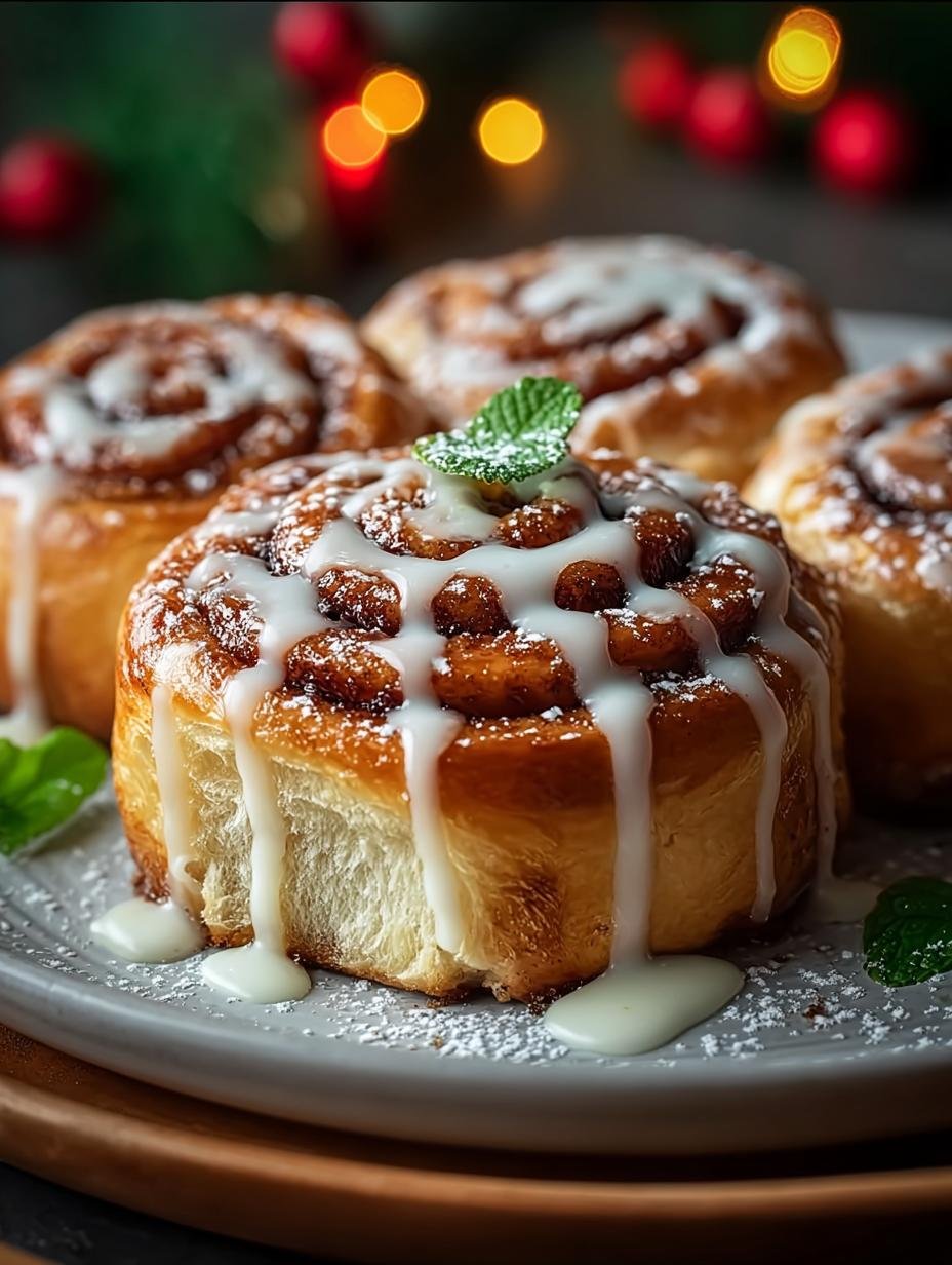 Christmas Cinnamon Rolls Incredible Recipe for Joyful Mornings - Christmas Cinnamon Rolls Incredible - additional detail