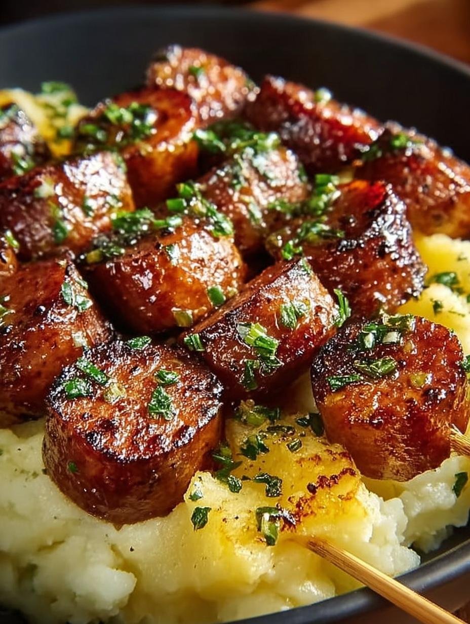 Cowboy Butter Kielbasa Potato Skewers That Impress - Cowboy Butter Kielbasa Potato - additional detail
