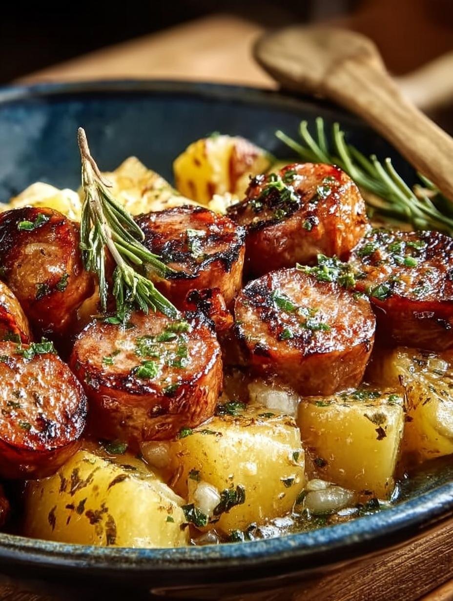 Cowboy Butter Kielbasa Potato