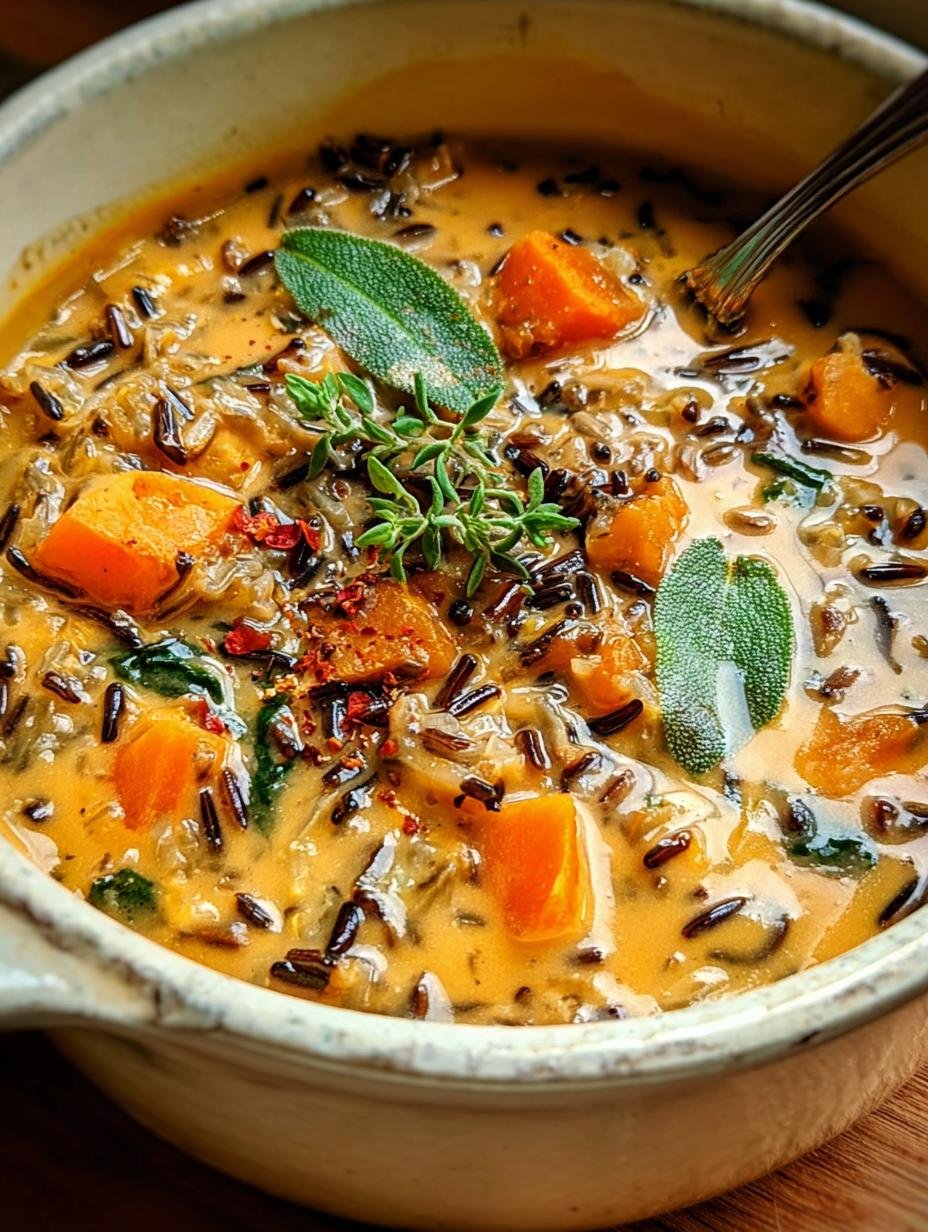Cozy Pumpkin Wild Rice