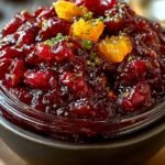 Cranberry Orange Relish Thanksgiving