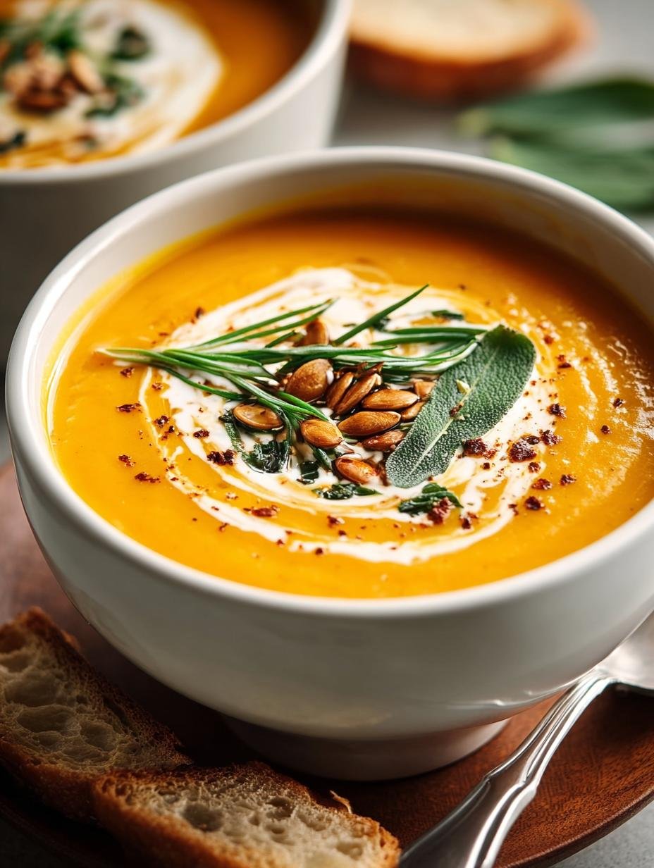 Creamy Butternut Squash Soup: A Cozy Delight - Creamy Butternut Squash Soup - main visual representation