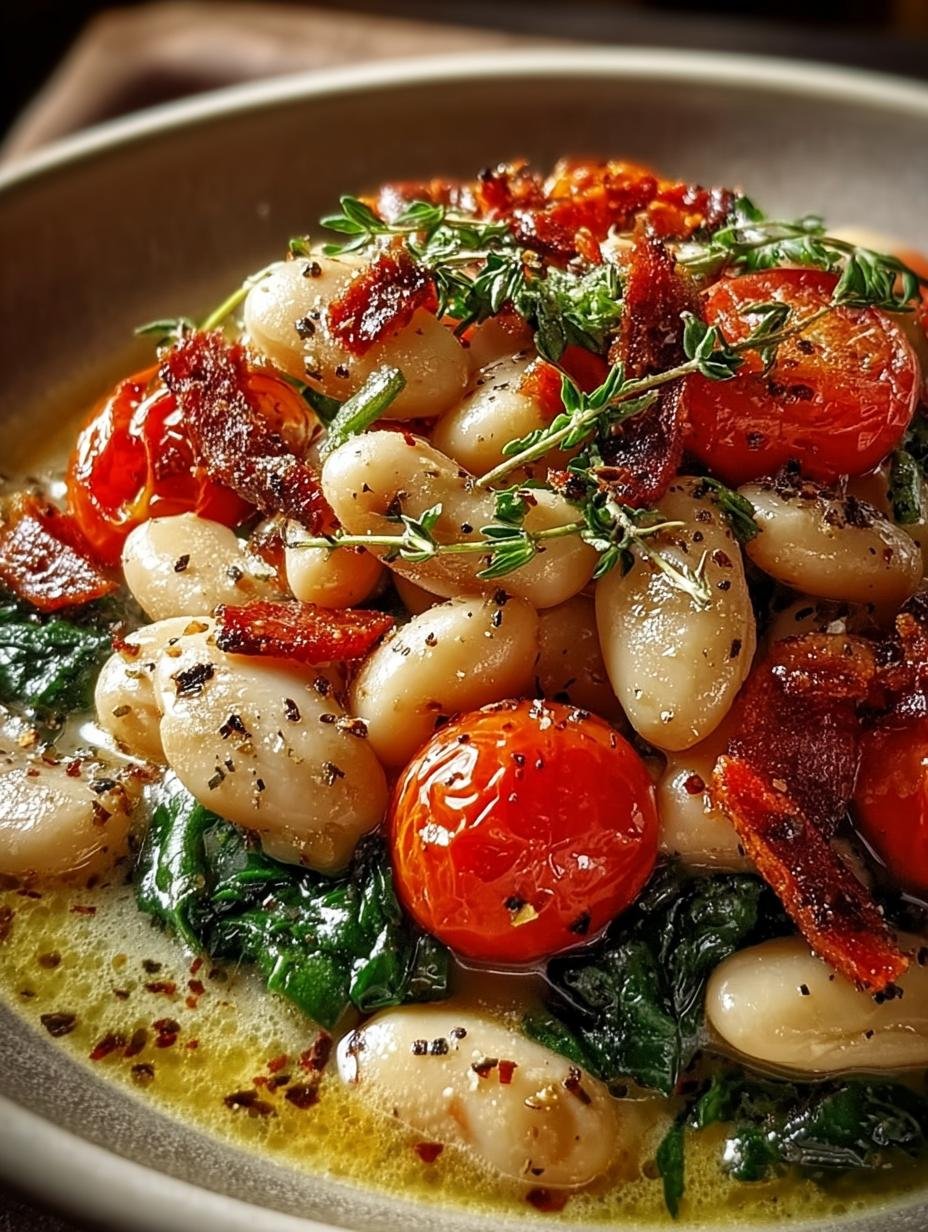 Creamy Tuscan White Bean