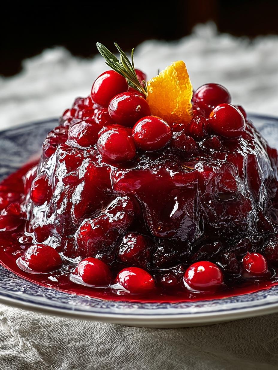 Elevate Your Feast with Fancy Cranberry Sauce - Elevate Your Feast with - main visual representation
