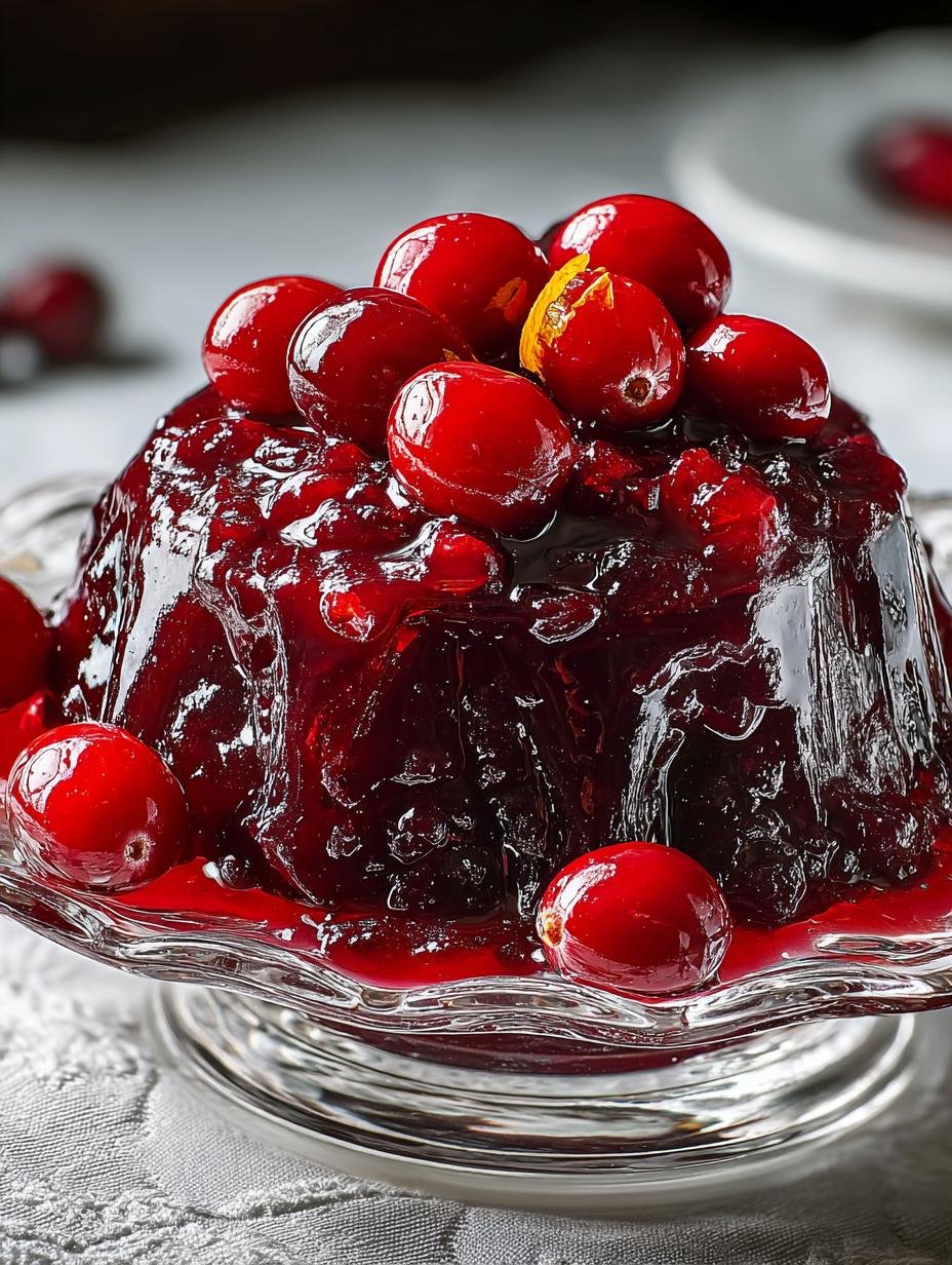 Elevate Your Feast with Fancy Cranberry Sauce